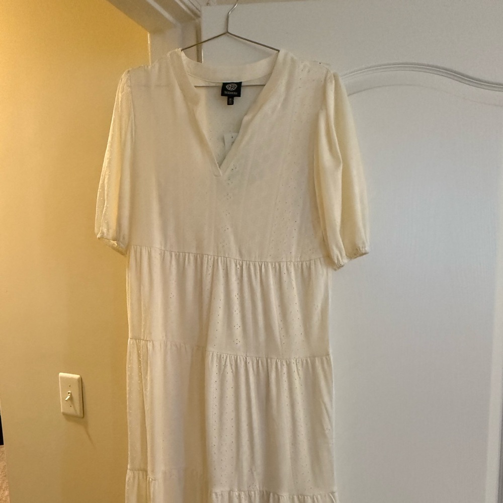 Off white boho dress